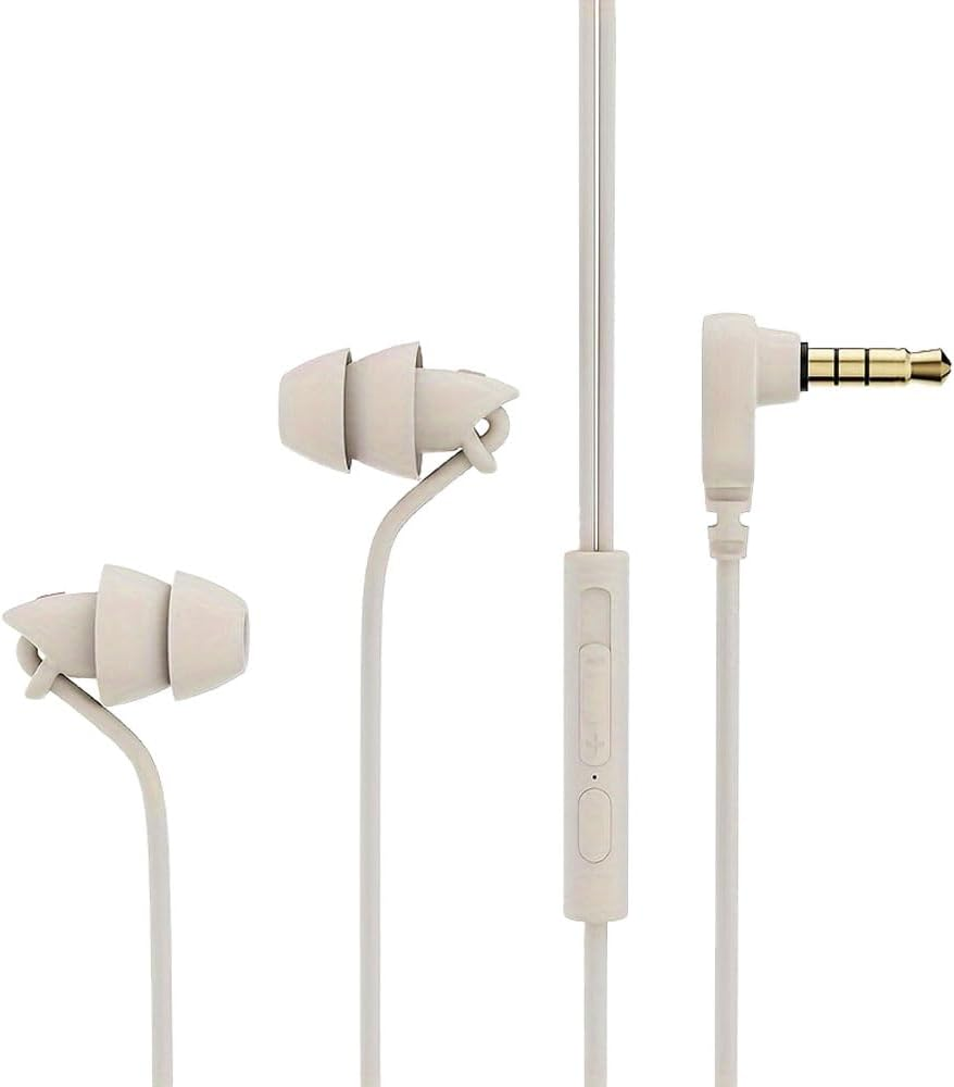 JIGCEN Wired Headphones, Earphones with Microphone, Noise Isolation Corded for 3.5Mm Ear Buds for Iphone, Ipad, Samsung, Computer, Laptop (Pink)