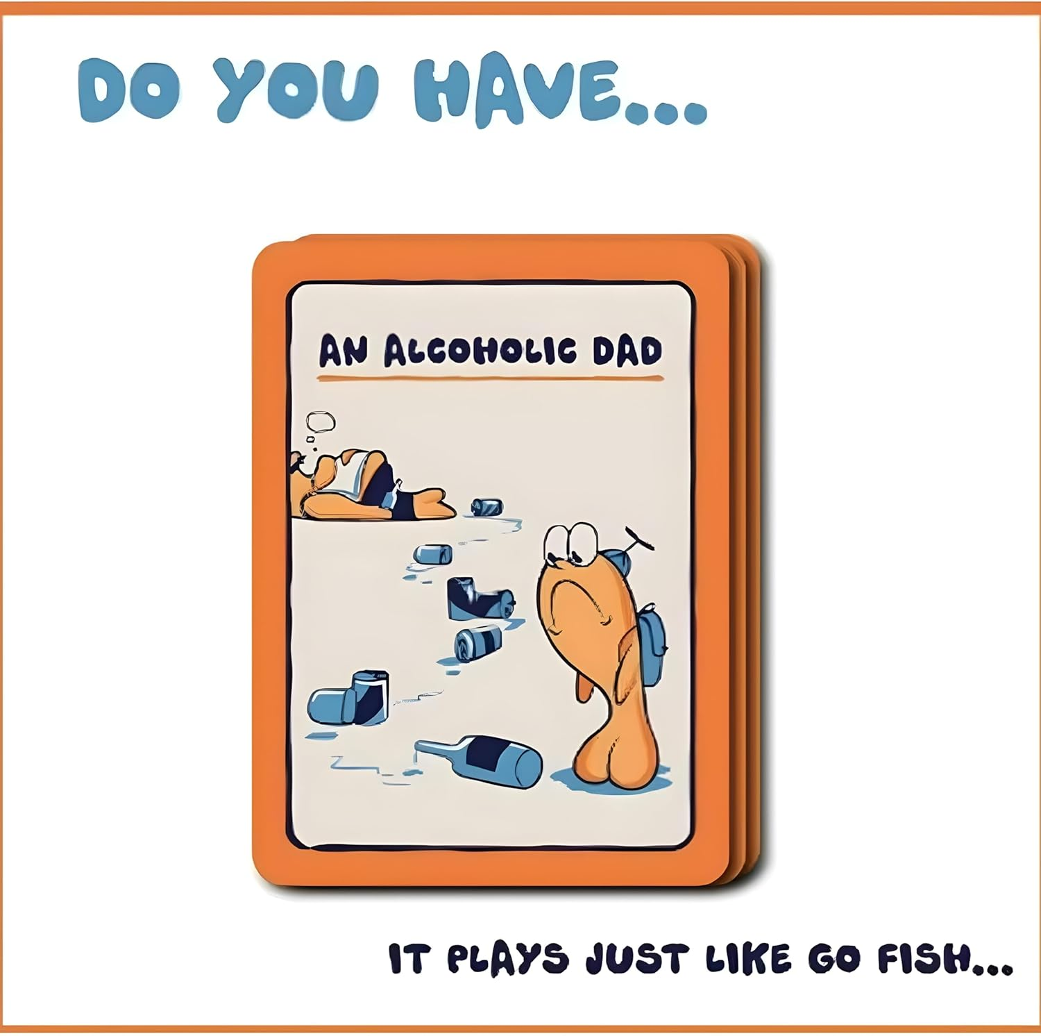 Go F K Yourself - the Go Fish Game of Life'S Little Humiliations, Adult Go Fish Card Game, Hilarious Card Games, Interactive Fun Family and Educational Games (1Pcs) image number 3