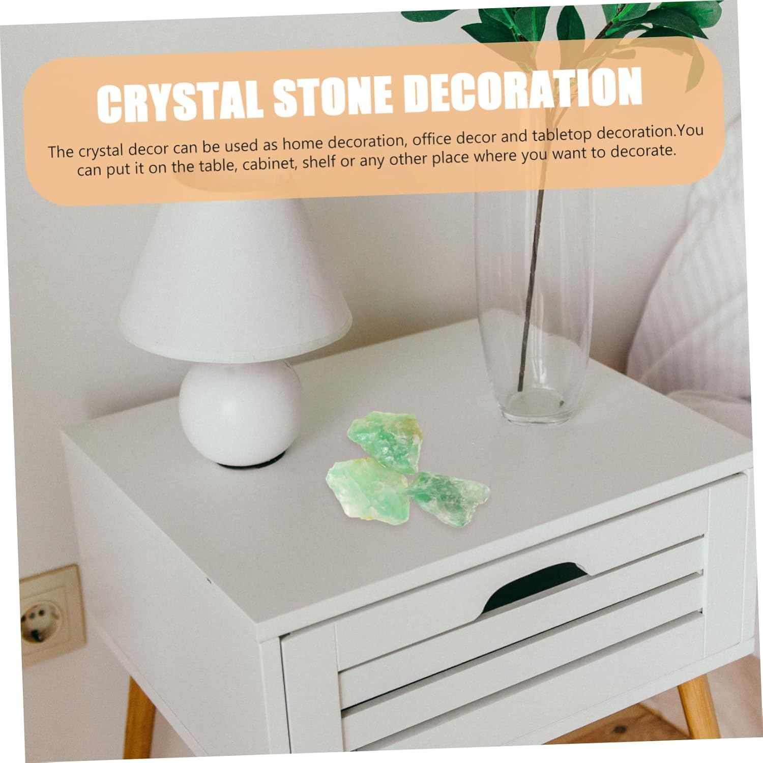 Crystals Stones Collection Crystal Ornament Natural Stone Decor Aromatherapy Diffuser Home Decor Present - Purple image number 2