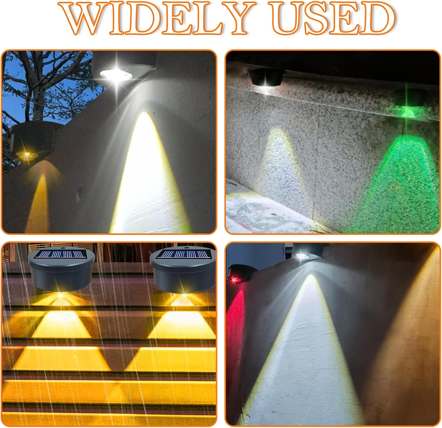 Taimeimao Solar Pool Lighting, 6 Pieces Solar Pool Lighting, LED Pond Lighting, Waterproof Pool Light, Multicoloured Pool Accessories, for Swimming Pool, Fence, Yard, Patio, Outdoor Decoration image number 6