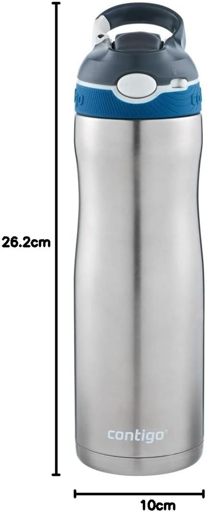 Contigo Ashland Autospout Water Bottle, 720Ml, BPA Free, Sports Flask, Leakproof, Ideal for Sports, Gym, Office, Running, Hiking image number 2