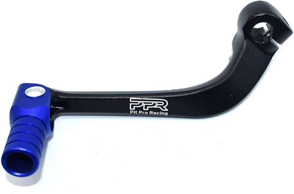 Gear Shift Lever, Alloy Aluminium Gear Shifter Lever Fits for Motorcycle BSE CRF 110 TTR 125 Motorcycle 50Cc 110Cc 250Cc Dirt Pit Bike(Black&Blue)