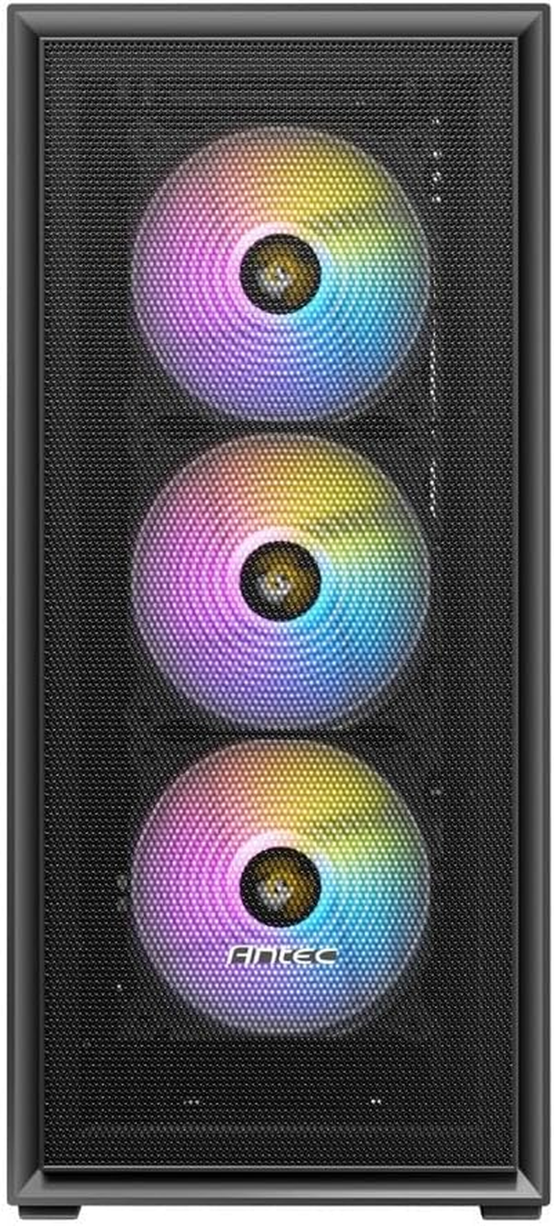 Antec AX81 Elite ARGB TG Mid-Tower E-ATX PC Case, Black image number 2