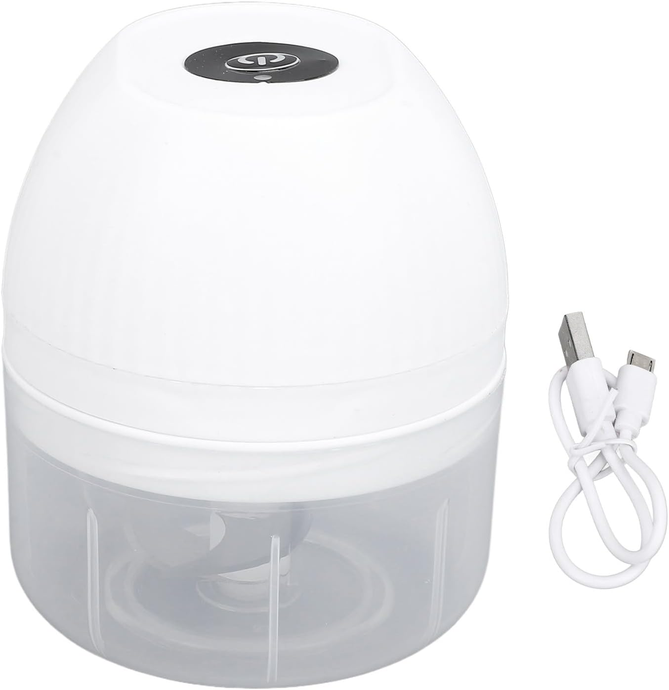 Electric Garlic Chopper, Mini Chopper Cordless Food Processor, Garlic Mincer, Onion Chopper, Garlic Grinder Meat Grinder, Rechargeable Vegetable Chopper Blender for Nuts Chili image number 6