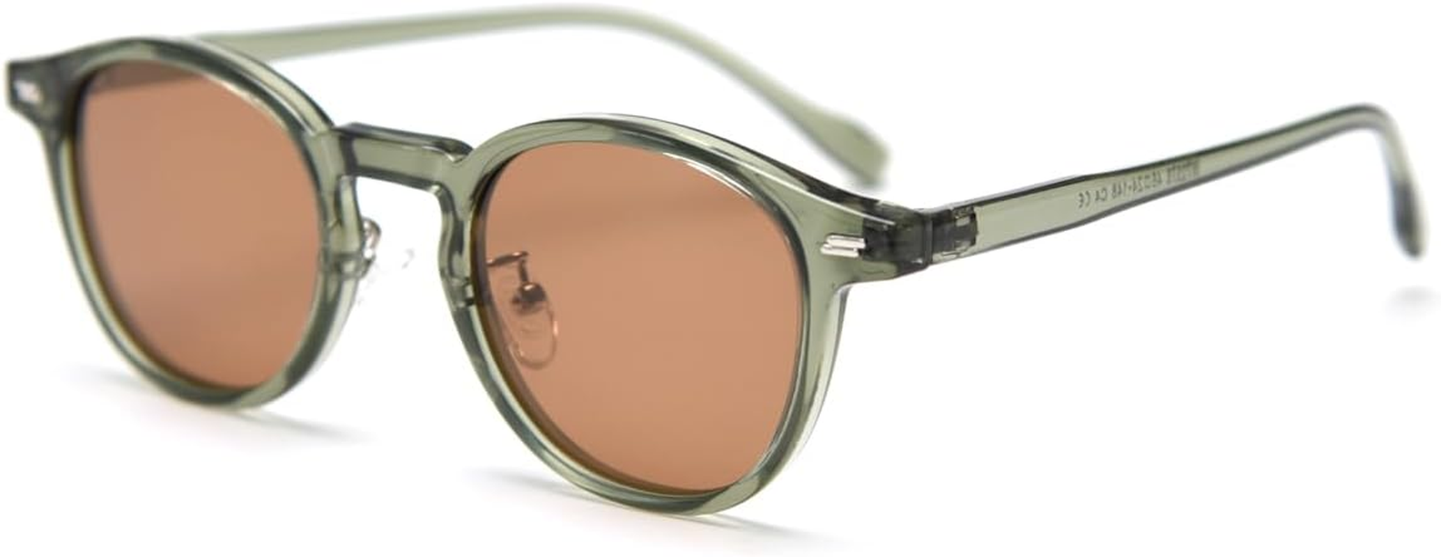 Retro Polarised Sunglasses TR90 Ultra Light Vintage Sunglasses Women'S Fashion Squaure Eyewear - Black image number 7