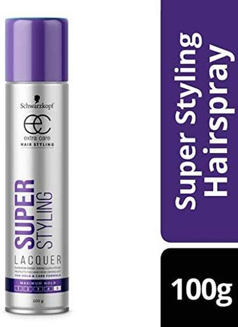 Extra Care Schwarzkopf Styling Lacquer, Maximum Hold, 100G image number 1