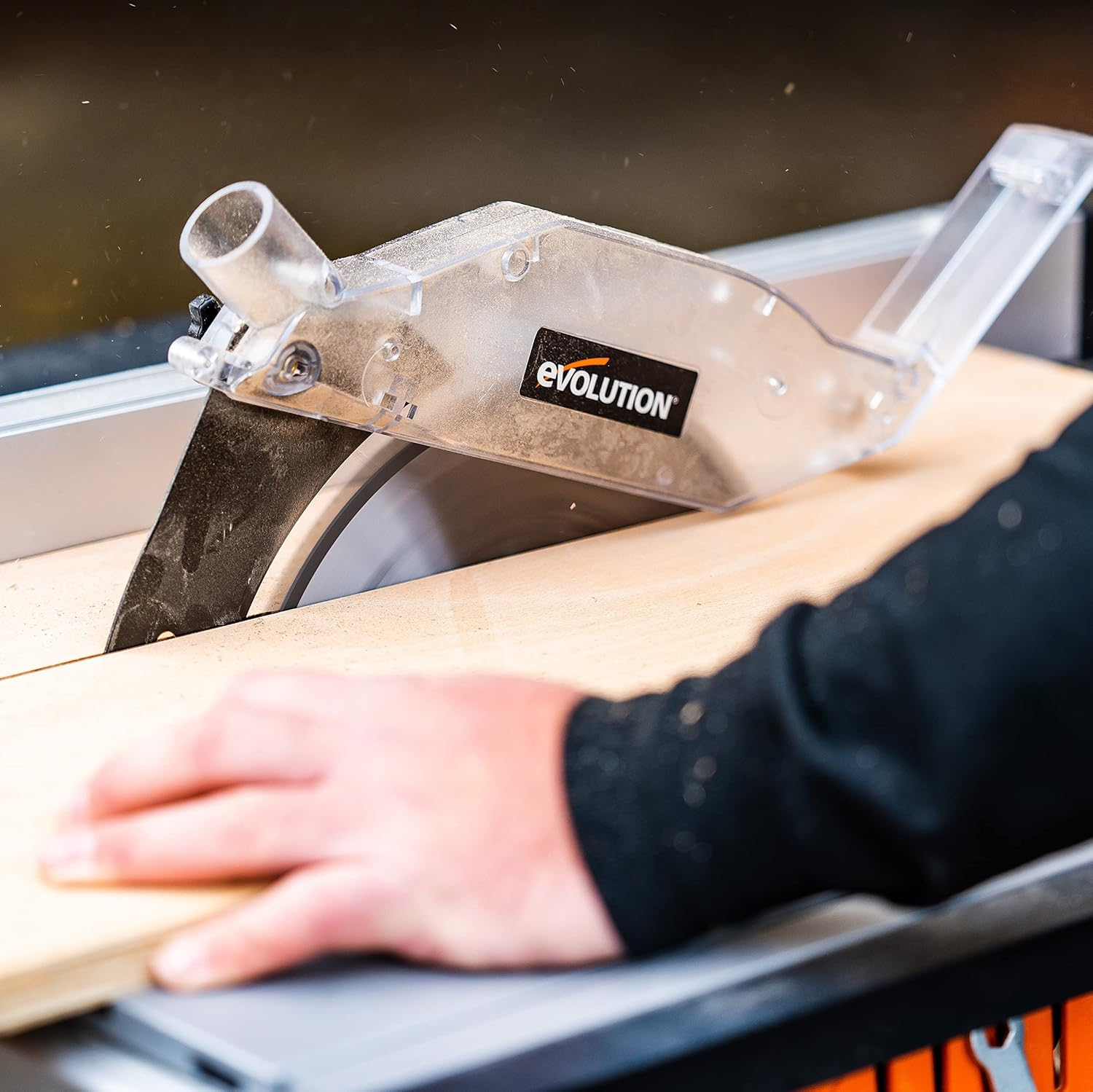 SAXTON BLADES Saw Blade, 255Mm X 80T X 25.4Mm Bore, TCT Circular Wood Mitre, Compatible with Evolution Rage Saws image number 1