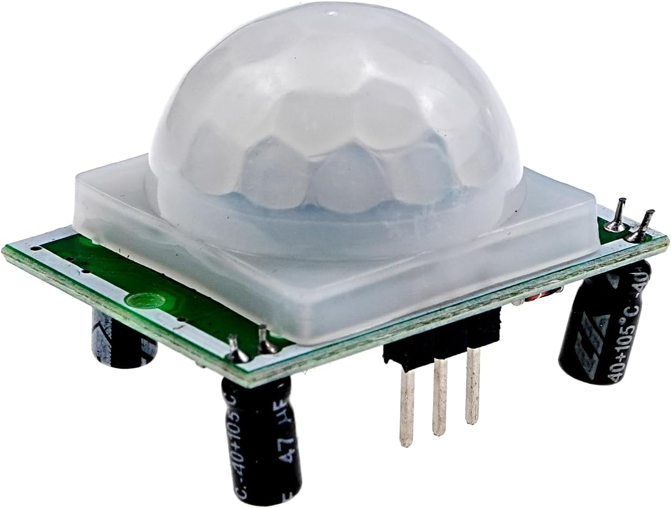 A-DIGISHUO 5Pcs HC-SR501 PIR Motion Sensor Module + 2Pcs Exclusive Housing for Arduino Raspberry Pi Toys, Lamps, Electronic Equipment image number 1