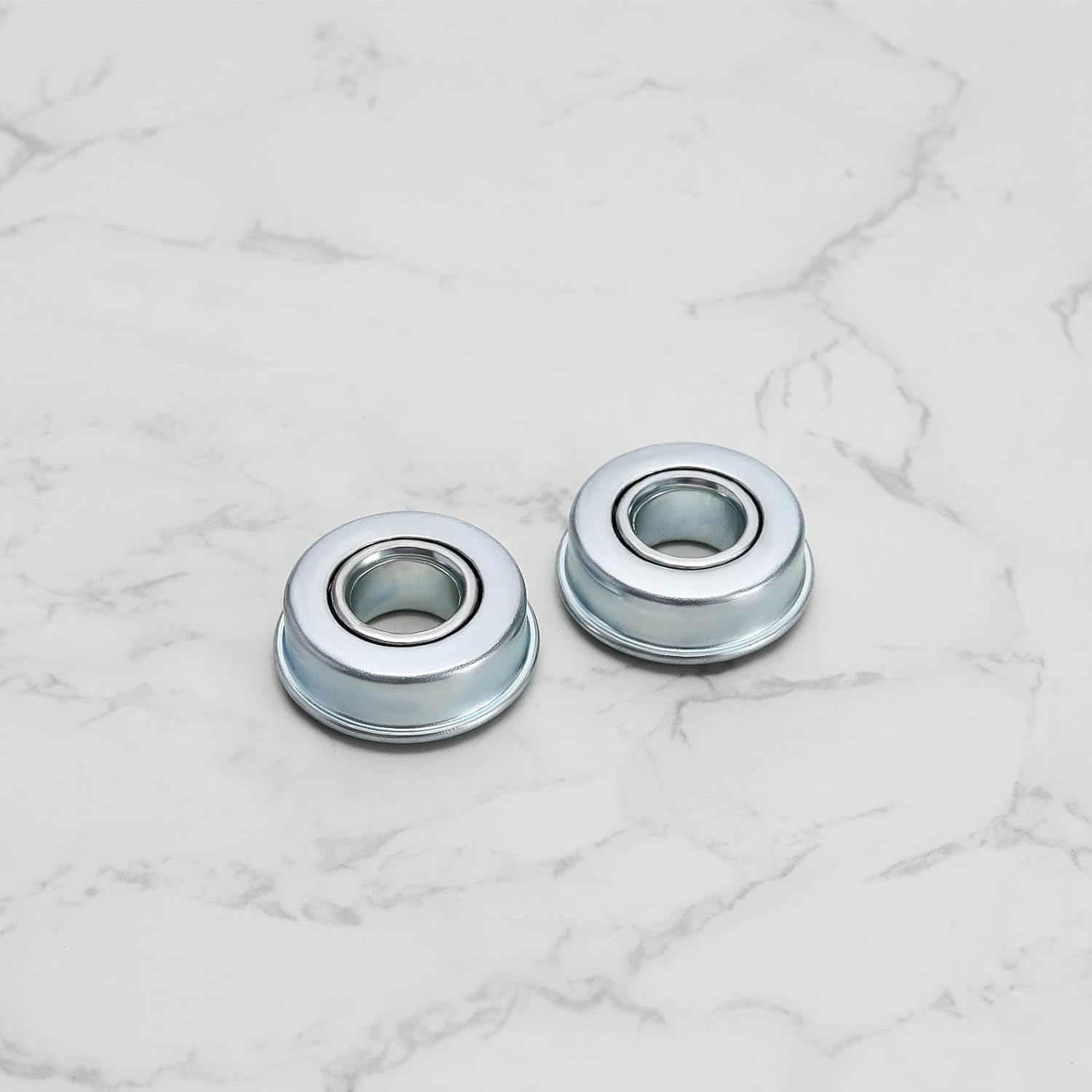 4Pcs Wheel Bearings Lawn Tractors Bearing Mower Wheel Bearing Lawnmowers Wheel Steel Bearing 28.6Mm OD 12.7Mm ID Silver image number 4