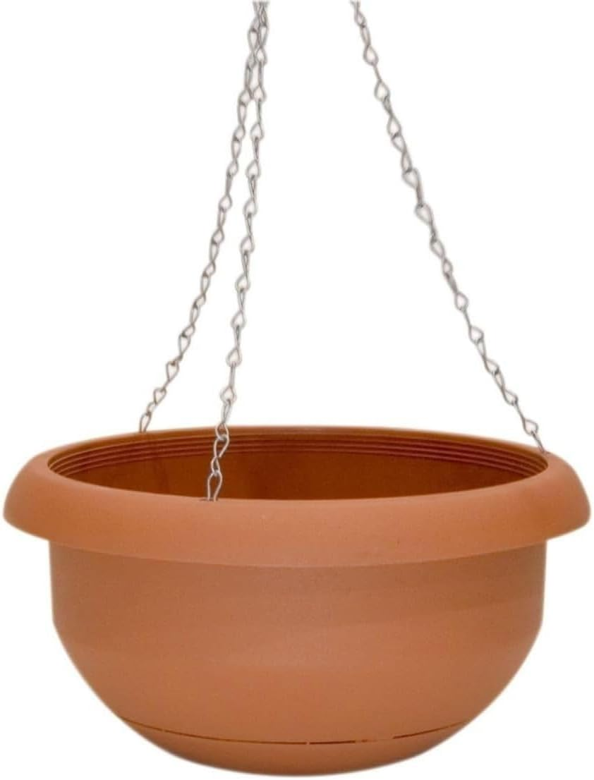 Homeleisure Watersaver Classic Hanging Basket, Terracotta