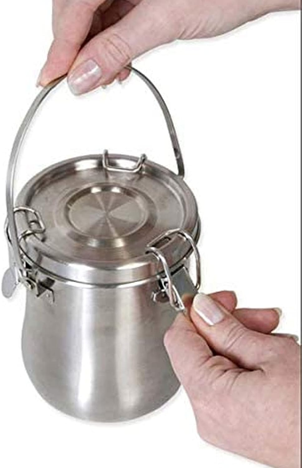 Paint Brush Washer, Stainless Steel Artist Oil Paint Brush Washer, with Lid and Filter Screen for Oil Painting, Airtight Brushs Cleaner for Painting