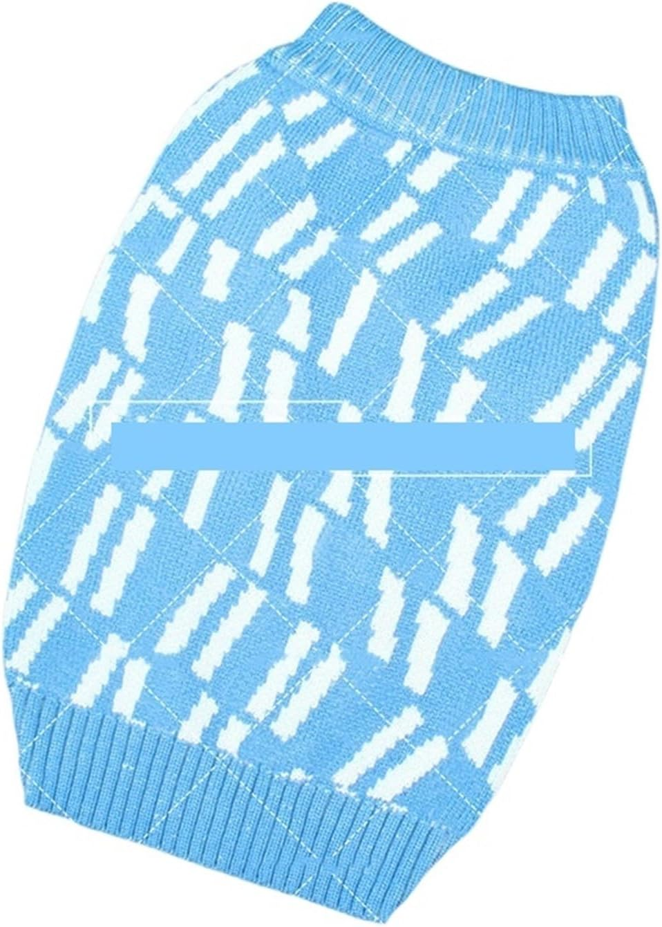 Dog Clothes Stripe Chihuahua Winter Sweater Pet Dog Clothes Small Dogs Clothing Bulldog Accessories Warm Apparel Warm (Color : Black, Size : XXL) image number 2