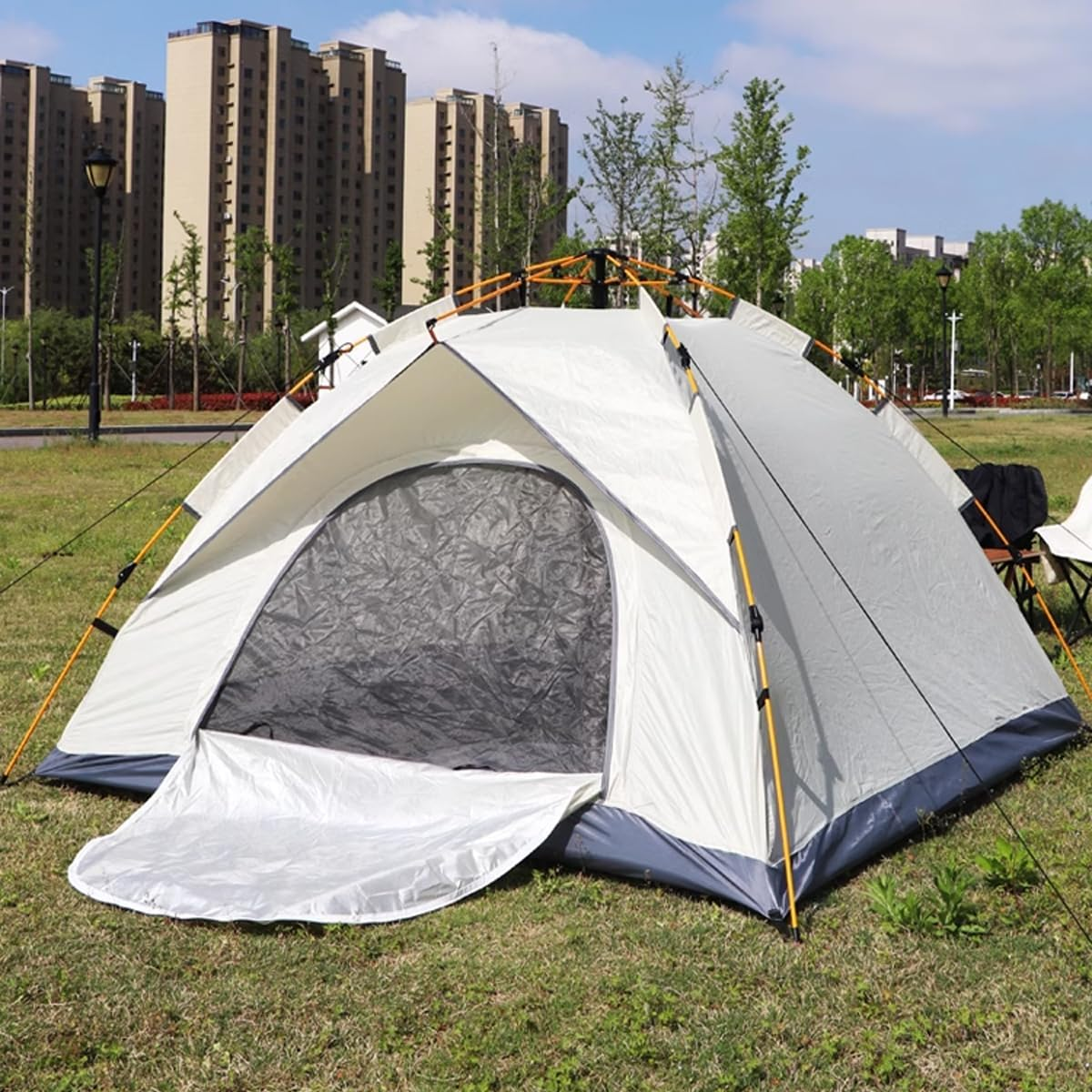 AIMALL Instant Pop-Up Camping Tent, Waterproof and UV Resistant, 78.7" X 55" X 45.3", Portable 2-3 Person Outdoor Shelter image number 5