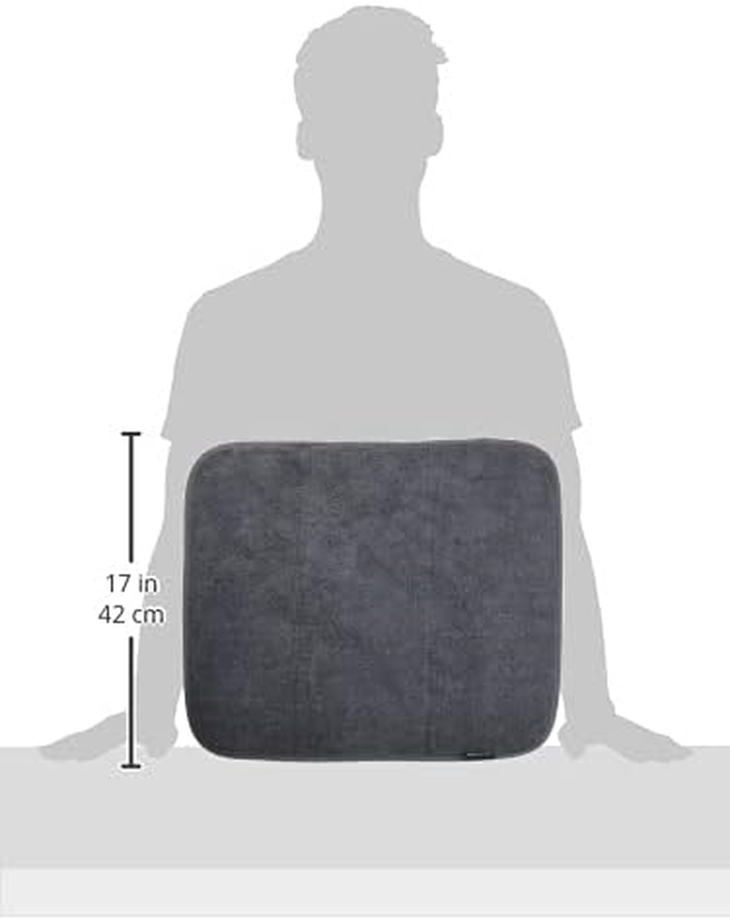 Brabantia 117626 Silicone Dish Drying Mat, Dark Grey, 47 X 40 X 1 Cm image number 5