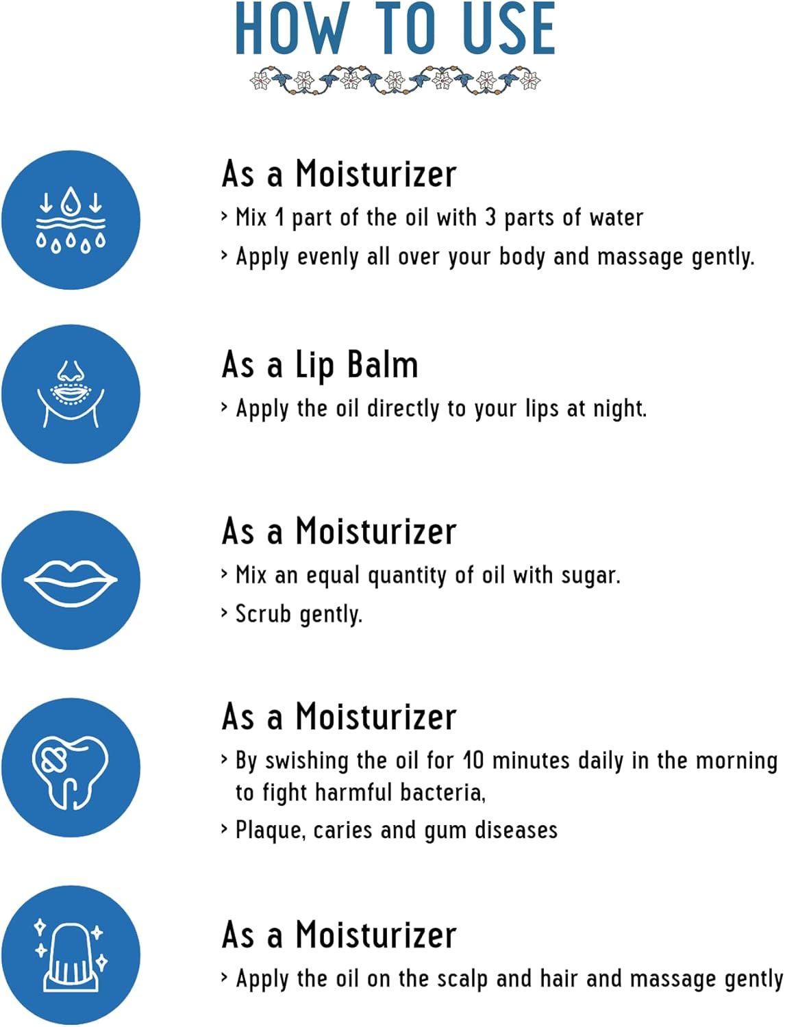 AVIMEE Herbalcold Pressed Extra Virgin Coconut Oil | for Deeply Moisturized Skin & Hair | Enriched with Vitamin E | Mineral Oil Free | 100 Ml image number 6