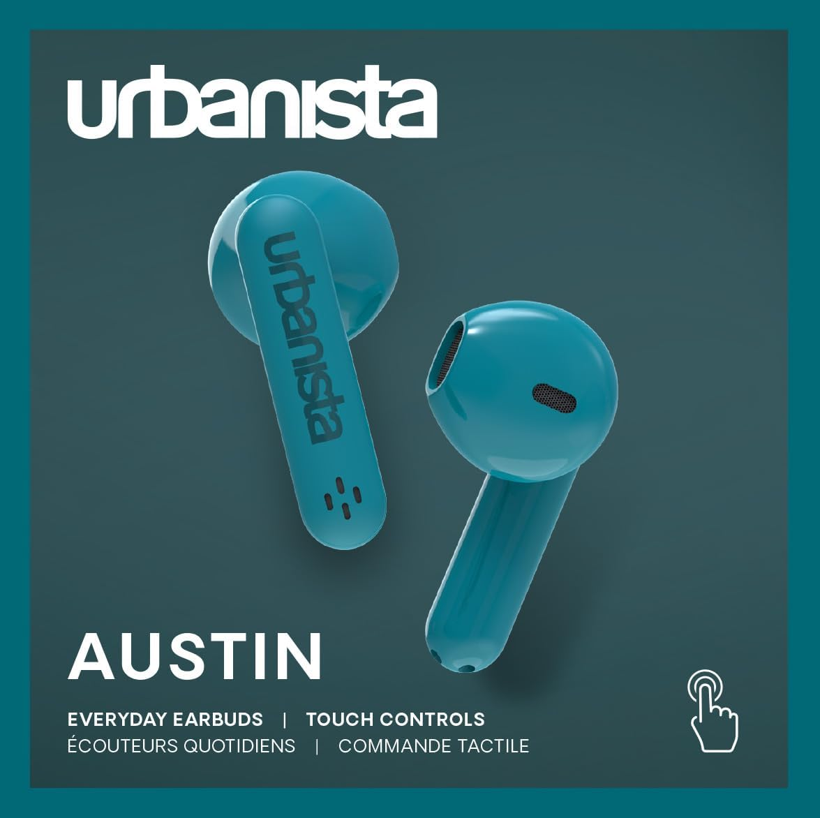Urbanista Austin Audio and Hifi True Wireless Earphone, Lake Green