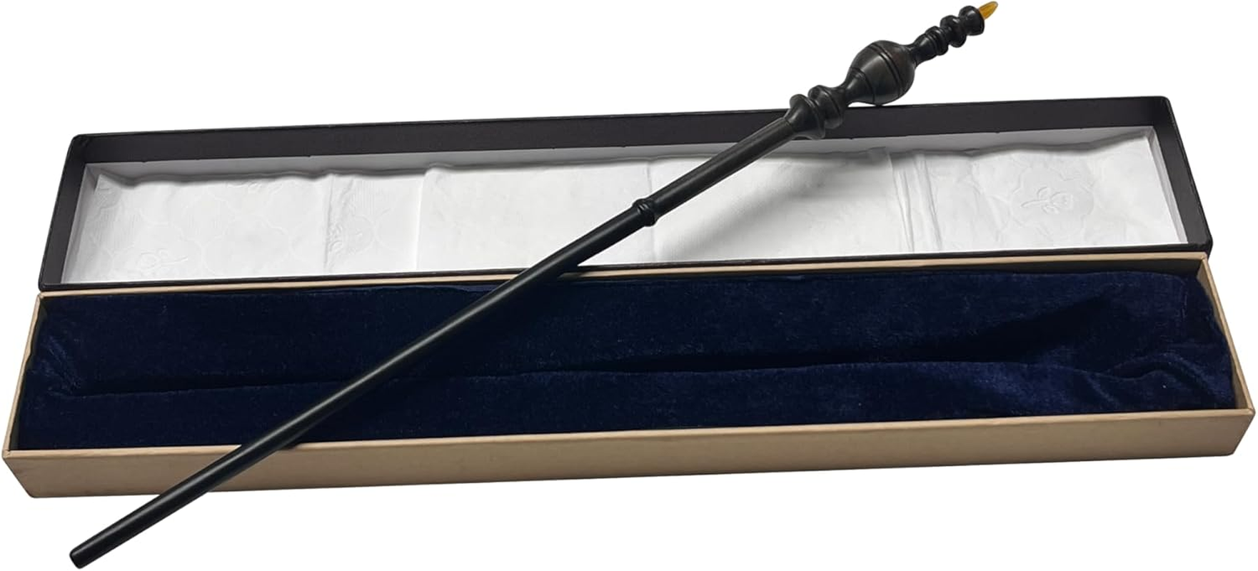 Oakamy Sorceress Cosplay Minerva Mcgonagall Magic Wand Halloween Professor Cosplay Wizard Wand Magic Stick Carnival Film Set Movie Props, Brown, M image number 1