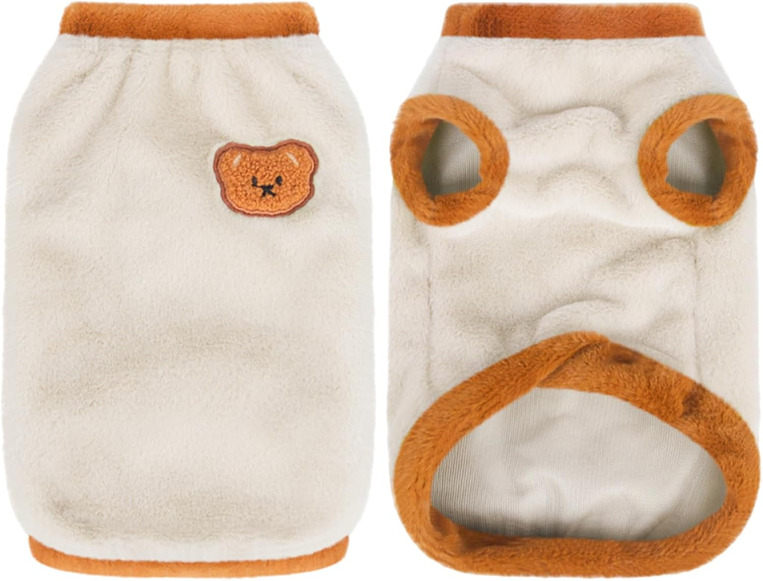 Cotton Cat Clothes,Winter Warm Cat Jumper Sweater for Cats Small Dogs,Cute Cat Sweater Cat Jumper Vest Pet Clothing for Chihuahua Yorkshire Welsh Corgi (Pink, S)