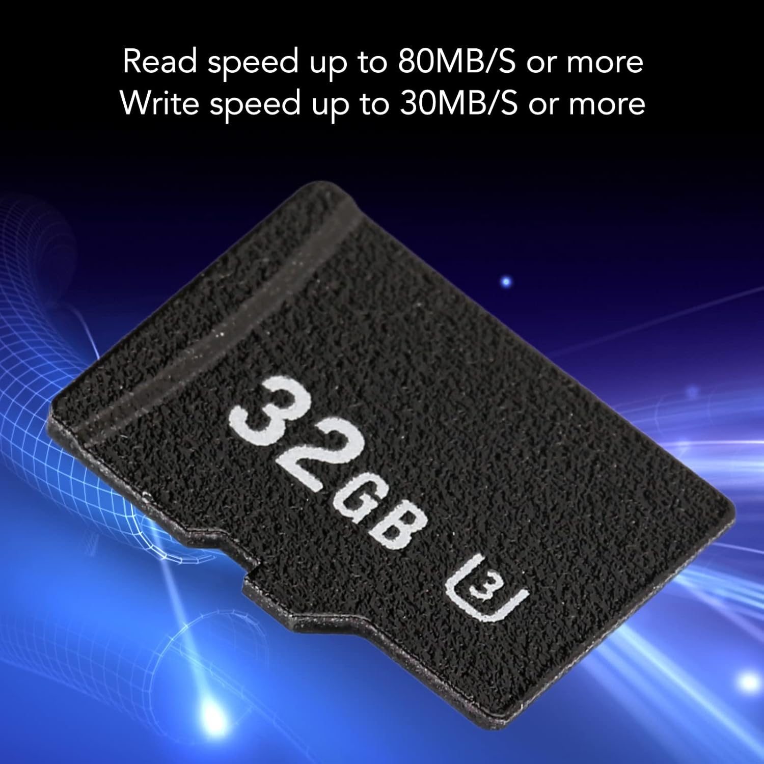 TF Memory Card with Adapter, High Speed Read Speed up to 80MBS, Write Speed up to 30MBS for Car Action Cameras (32GB) image number 2