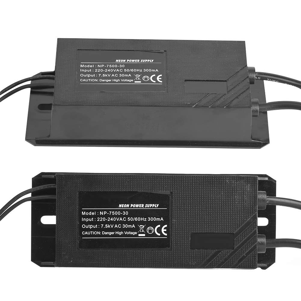 NDNCZDHC 220V-240V Neon Sign Transformer, NP-7500-30, 7.5KV 30Ma image number 4