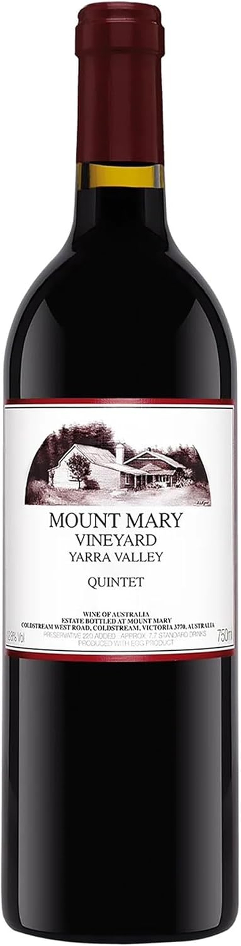 2012 Mount Mary Quintet Red Blend 750Ml