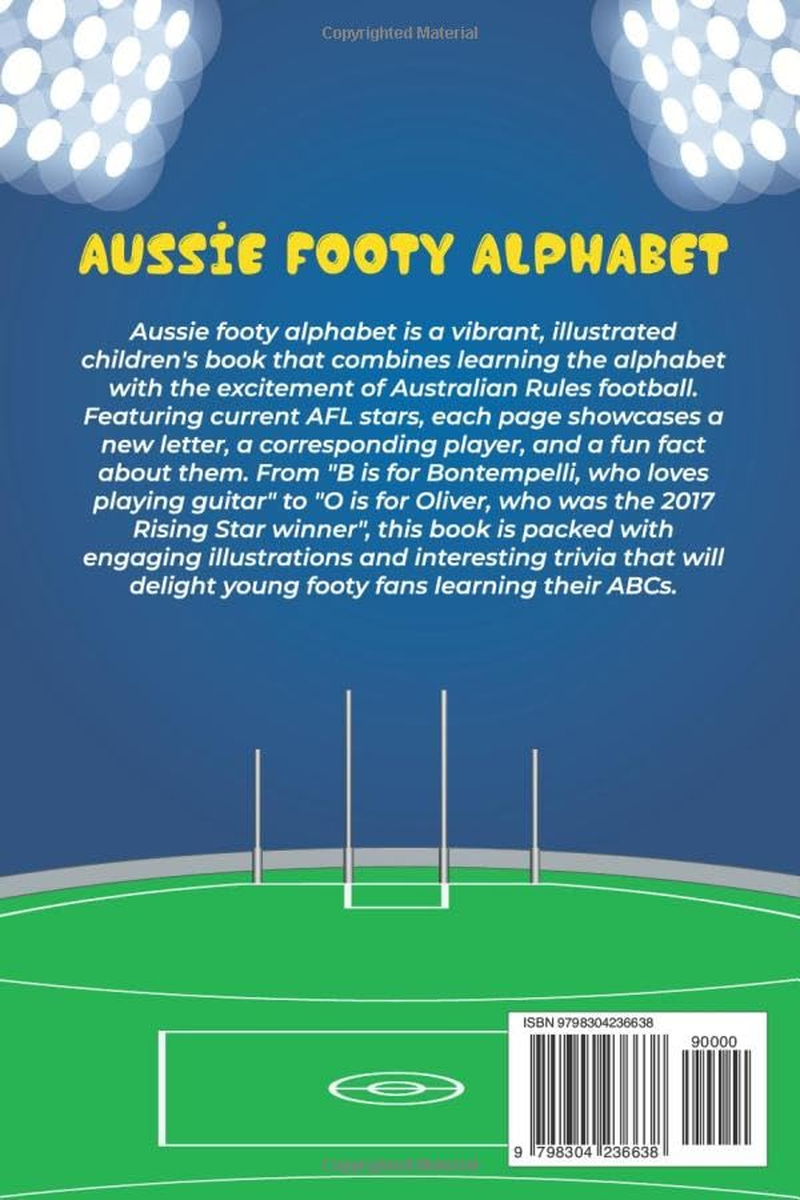 Aussie Footy Alphabet: Superstars Fun Facts