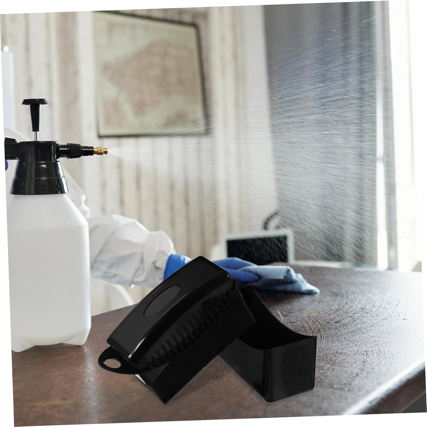 HONMEET Car Wax Applicator Pad Compact Polishing Pad for Automotive Waxing and Detailing Lightweight with Moderate Hardness for Even Application and Finish Vehicles image number 3