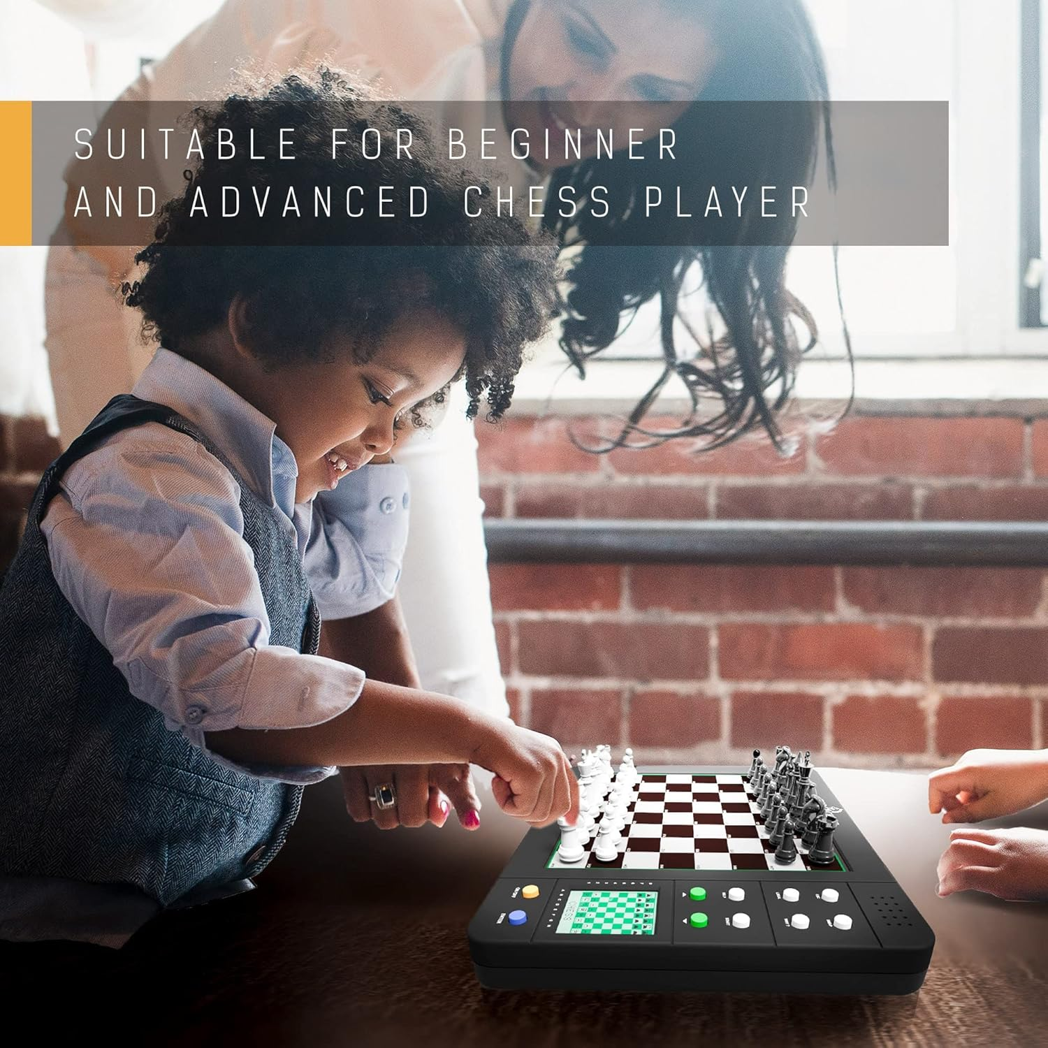 TOP 1 Chess Board Electronic Chess Games, Talking Coach Electronic Chess Board with Multi-Level Skills, Best Electronic Chess Set for Players of All Levels Ages Kids and Adults image number 5