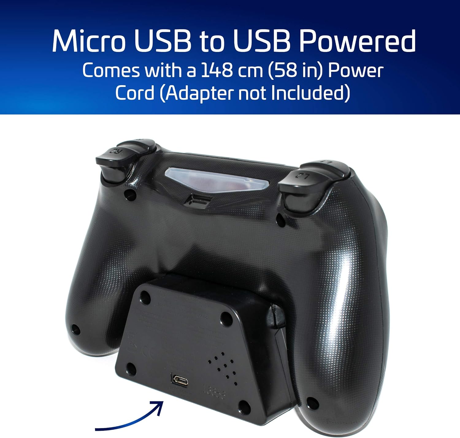 Paladone Playstation Alarm Clock &ndash; Officially Licensed Playstation USB Powered Clock, PS5 Controller Digital Gaming Alarm for Bedroom or Desk, Present for Gamers and Collectors