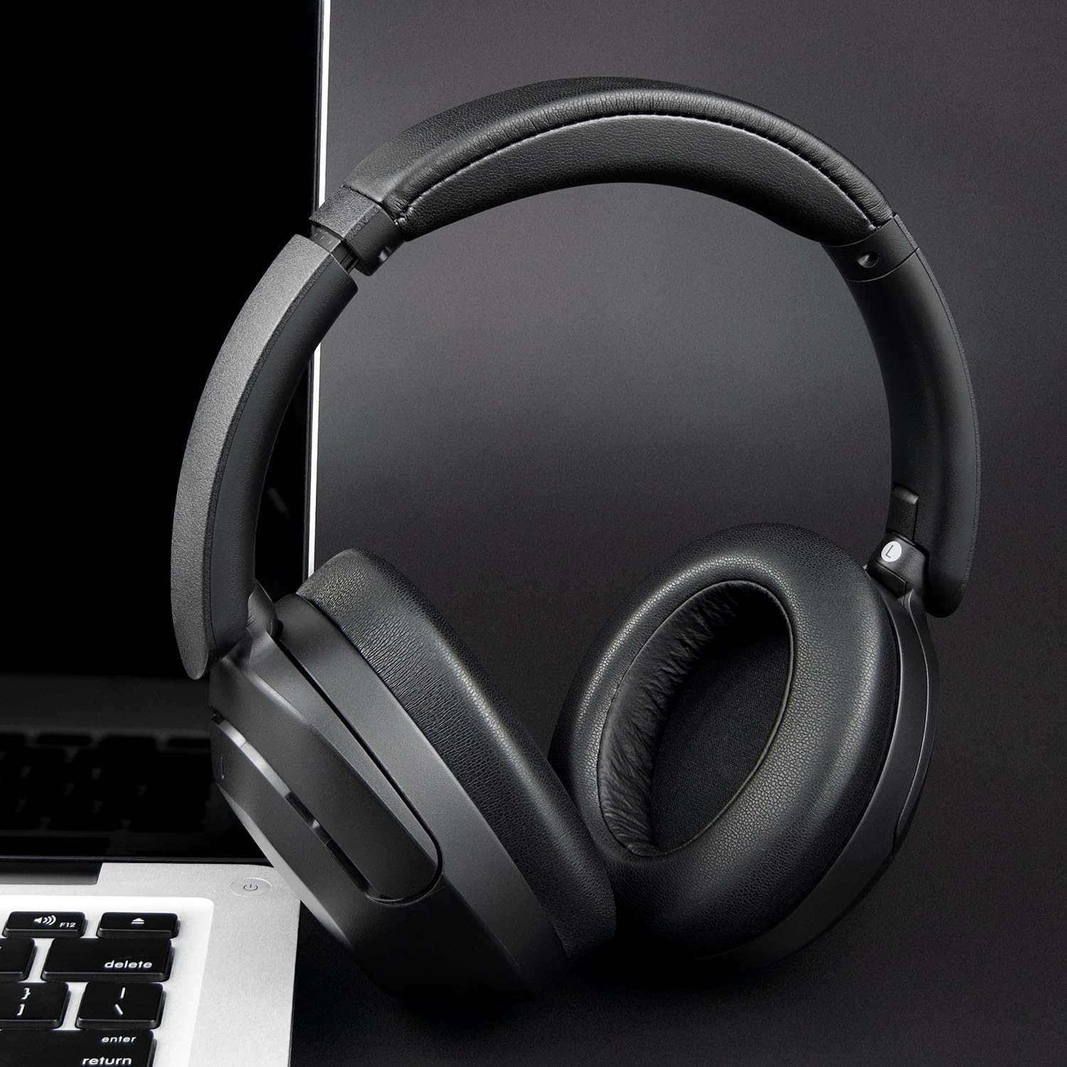 SOULWIT Earpads Cushions Replacement for Sony WH-XB910 XB910N Extra Bass Noise Cancelling Headphones, for Sony WHXB910N Wireless Bluetooth Headset, Ear Pads with Softer Protein Leather - Black