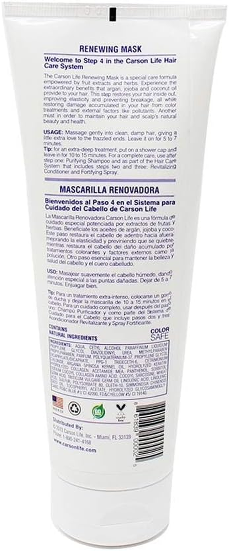Carson Life - Renewing Mask - 8 Fl. Oz. image number 4