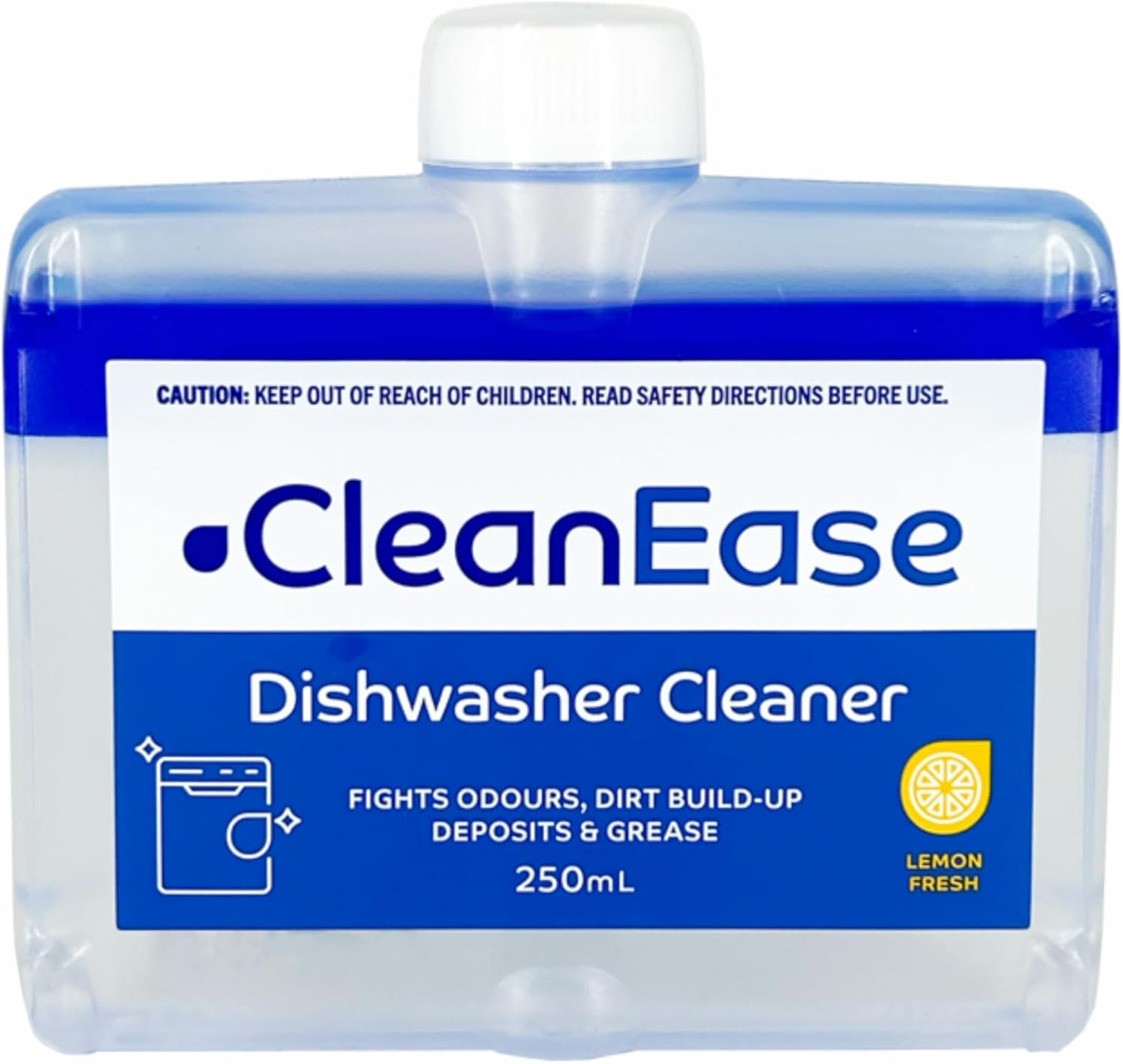Cleanease Dishwasher Cleaner 250 Ml &ndash; Deep Clean, Removes Limescale, Grease & Odours | Lemon Fresh | Suitable for Bosch, Miele, Samsung & More image number 2