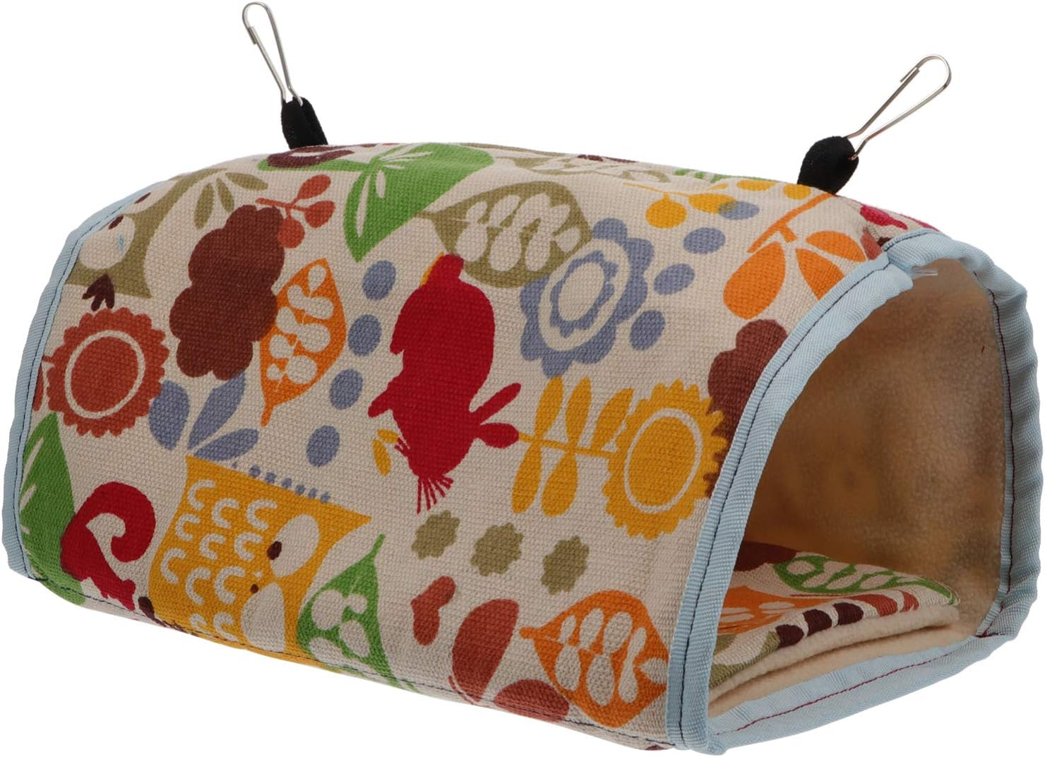 POPETPOP Warm Birds Nest Winter Birds House Bird Hanging Cave Cage Parrot Bed Hammock Hanging Swing Bed Nest Bird House M image number 4