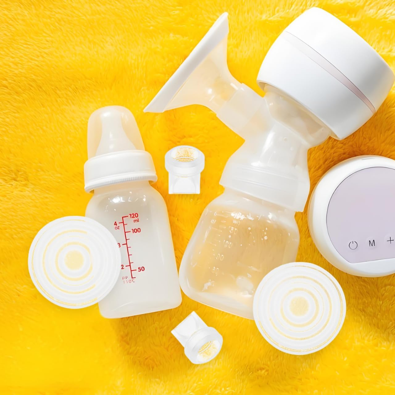 Ipetboom Breast Pump Accessories Silicone Diaphragm and Duckbill Valves Compatible with Momcozy Pump Parts for Efficient Milk Expression image number 3