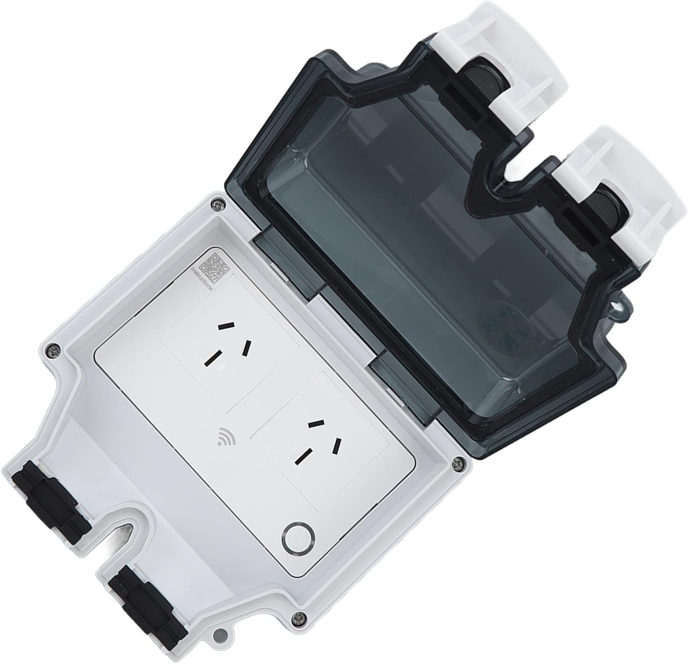 Wifi Smart Plug, PC Shell Safety Lock Hole Wifi Smart Socket for Home (SNW-2AU) image number 6