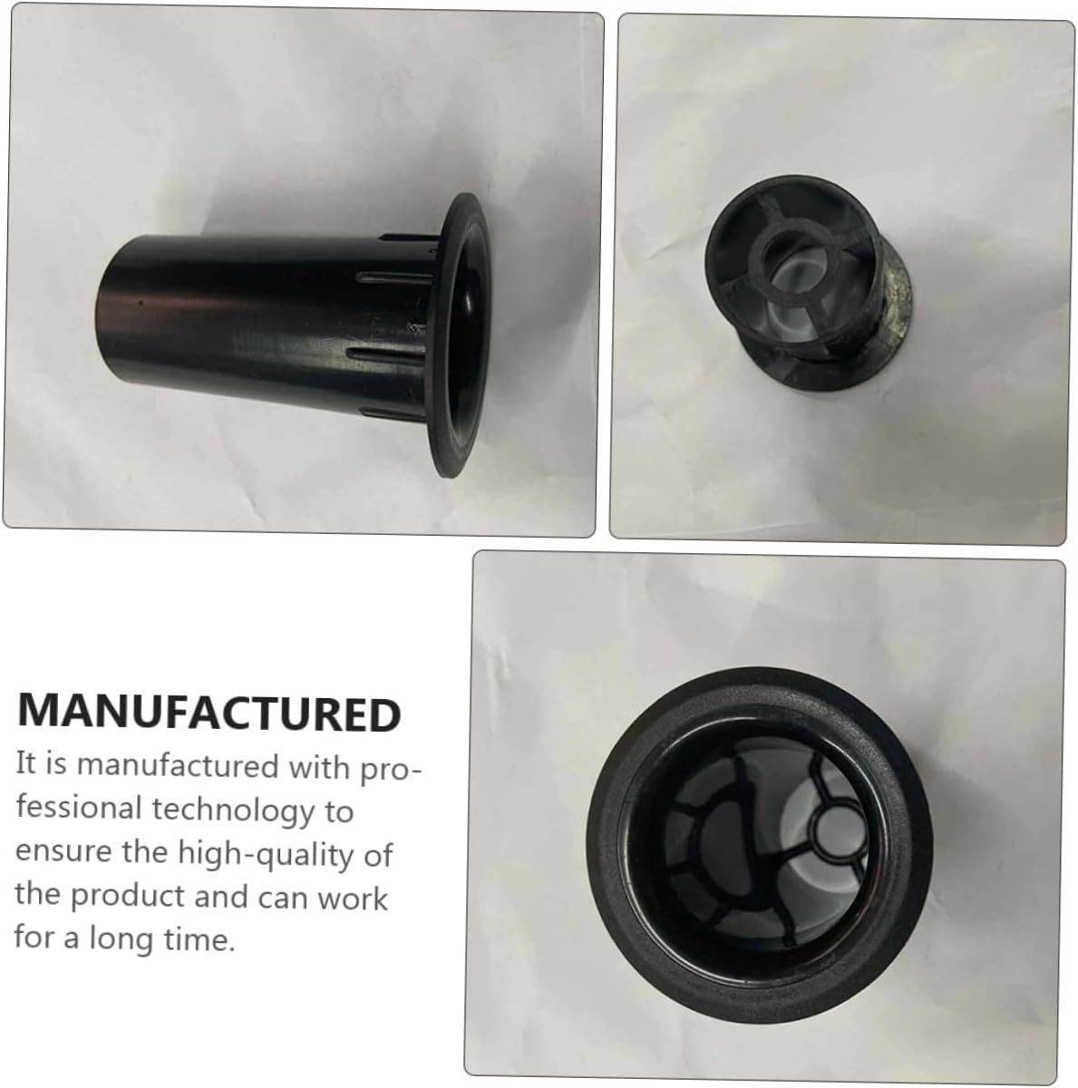 LOORGVEL 20Pcs Plastic Woofer Box Port Tube for Speaker Air Outlet Bass Reflex Tube Speaker Port for Box Replacement