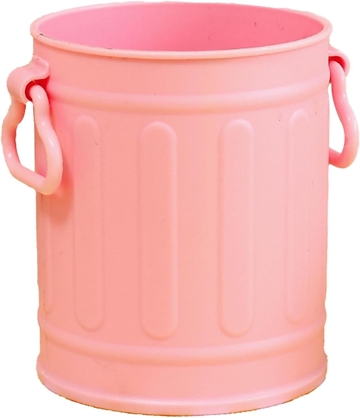 Asixxsix Pen Holder, Plastic Pencil Holder Cute Large Capacity Pen Cup Practical Makeup Brush Cup Versatile Desk Organizer for Office, School, Home and Stationary Supplies (Pink) - White image number 6