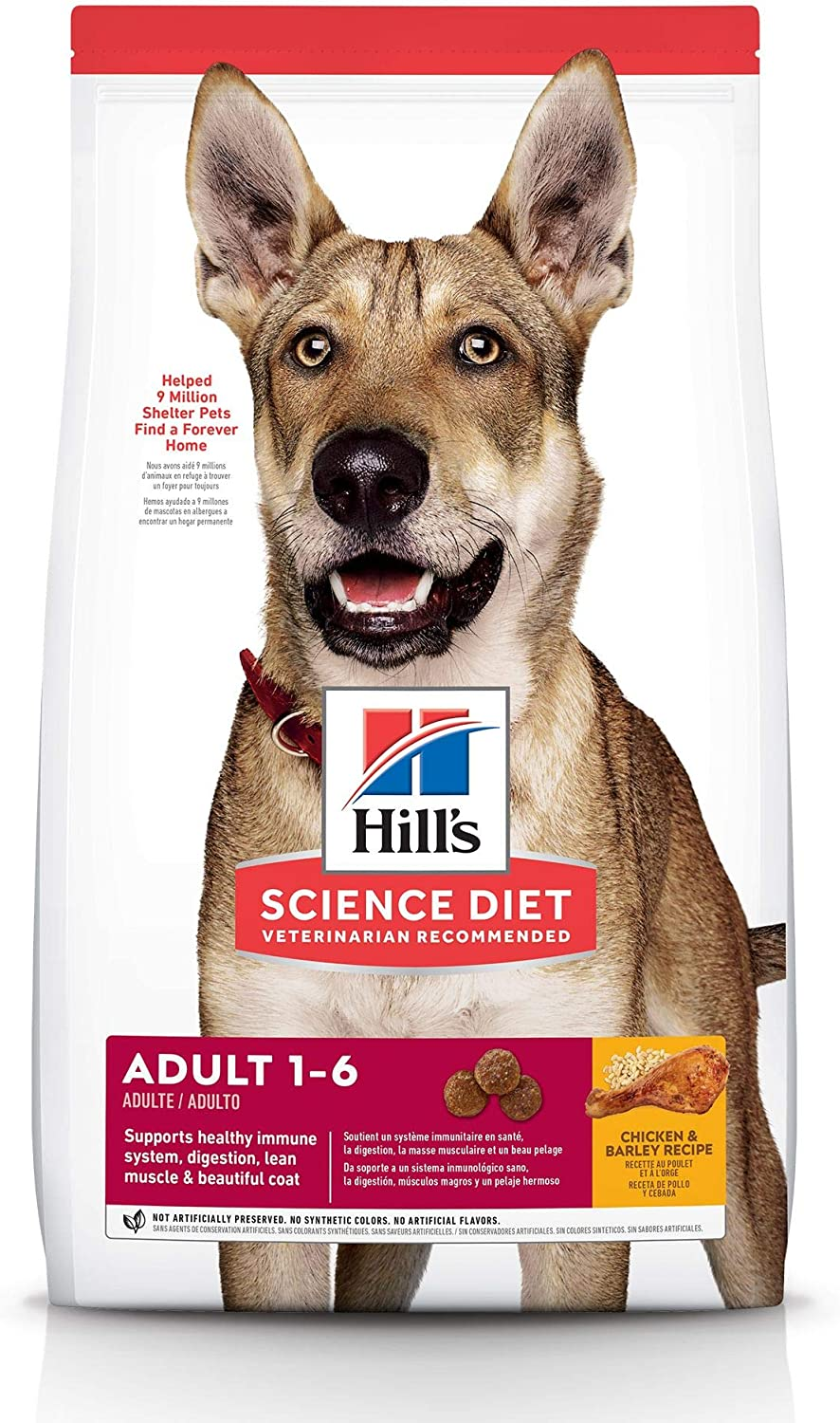 Hill'S Science Diet Adult Dry Dog Food 3Kg image number 5