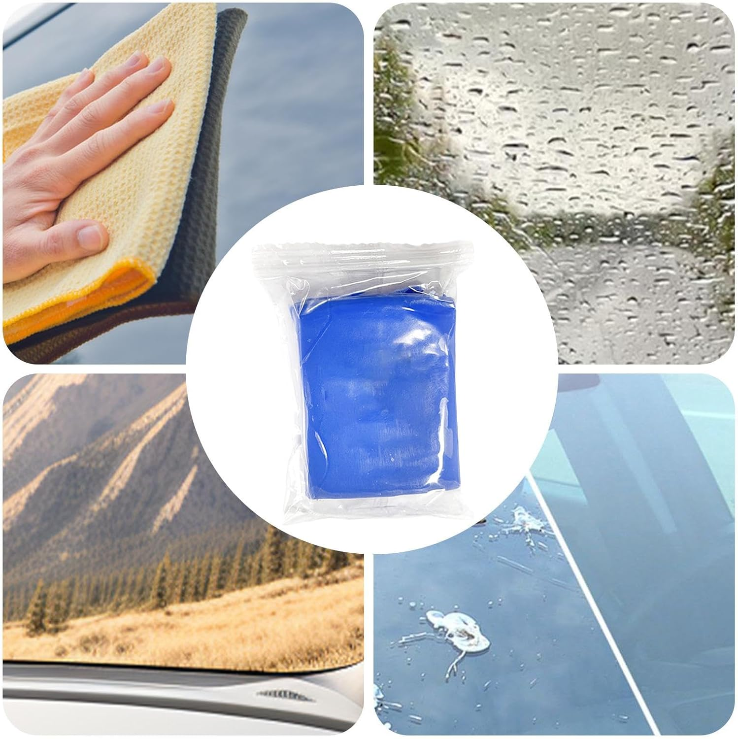 Dust Cleaning Mud for Car,Car Wash Mud | Car Decontamination Clay 100G,Automotive Dust Cleaning Mud, Advanced Detail Removal Clay In image number 6