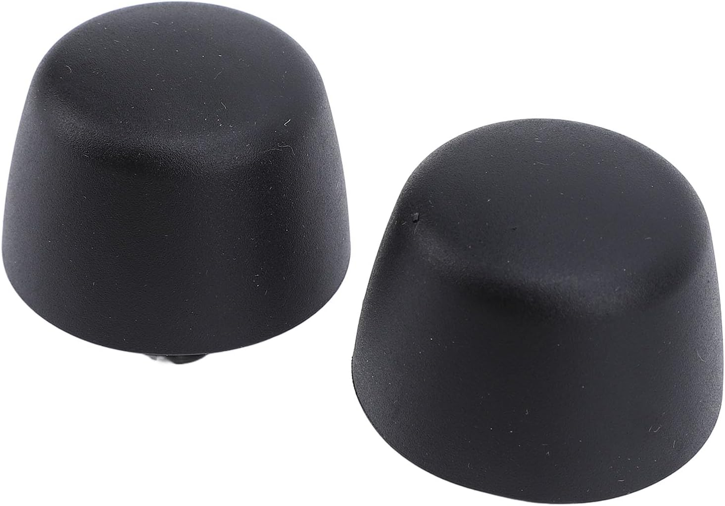 Pair of Car Hood Bumper Stop, Black Rubber Rubber Hood Stop Support Bonnet Bumper Pad Easy Installation 55395650AD Bonnet Bumper Cushion for JK One 2007 to 2018 image number 3