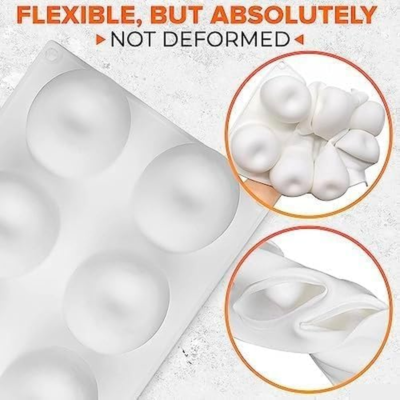 Shape Decorating Tools Bakeware Dessert Cake Baking Cupcake Silicone Mousse Apple Mold image number 5