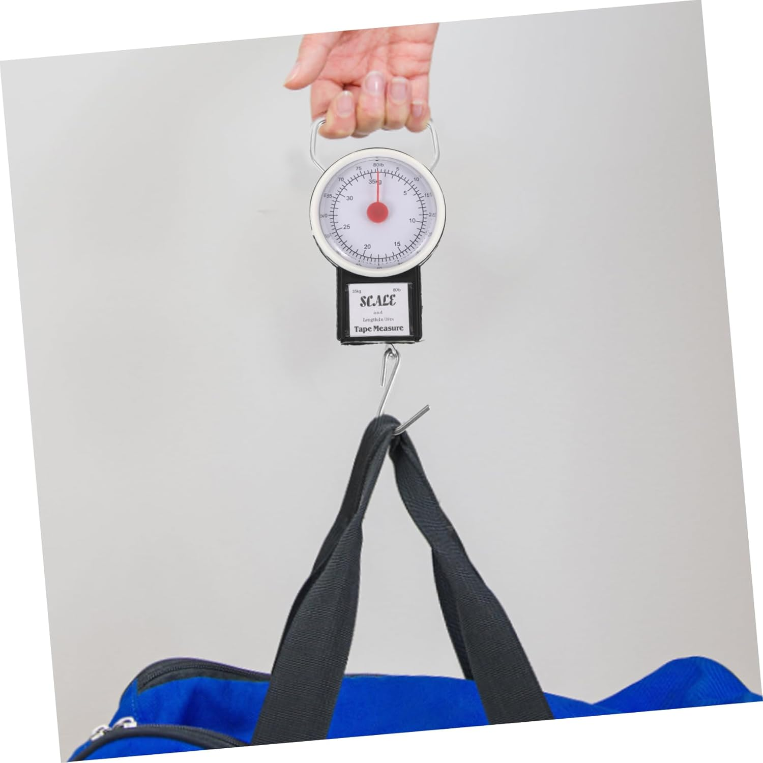 CATIEBYE Portable Luggage Scale Heavy Duty Compact Electronic Weighing Device for Travel Fishing Outdoor Use Effortless Easy Carrying for Accurate Measurements image number 3