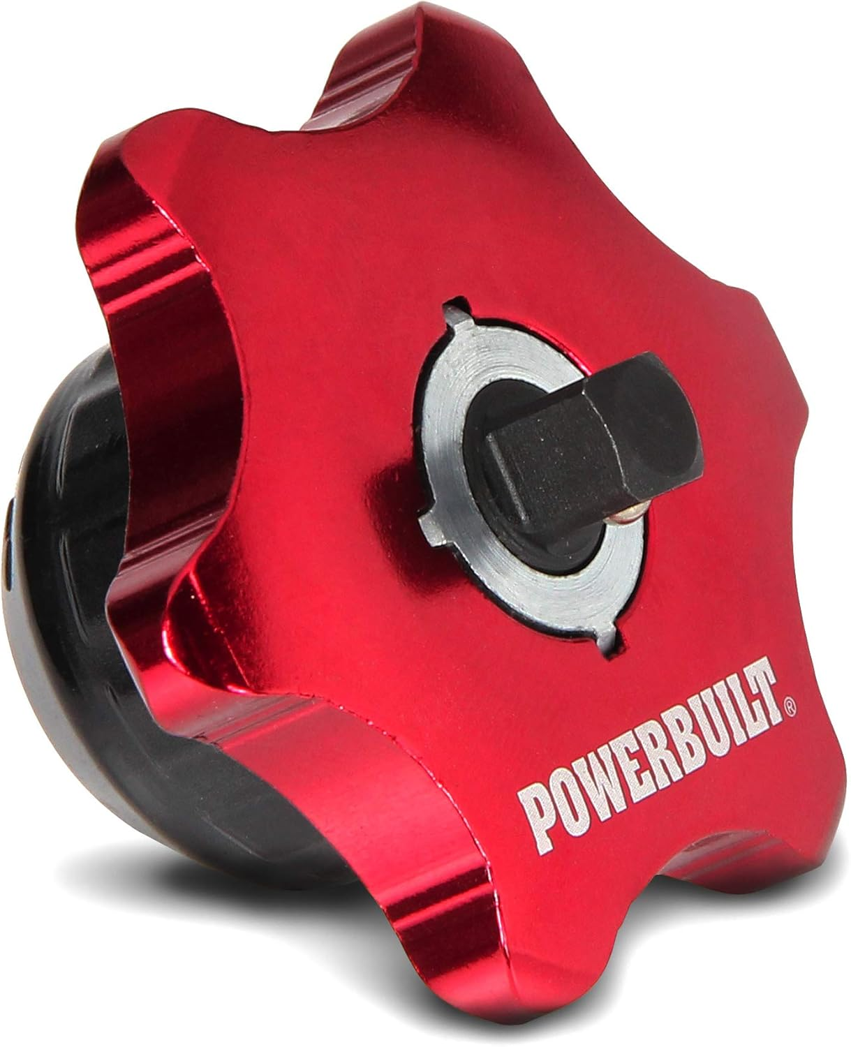 Powerbuilt 1/4-Inch Drive 2 in 1 Thumb Ratchet & Bits Driver, Finger Ratchet,Red,941248 image number 2