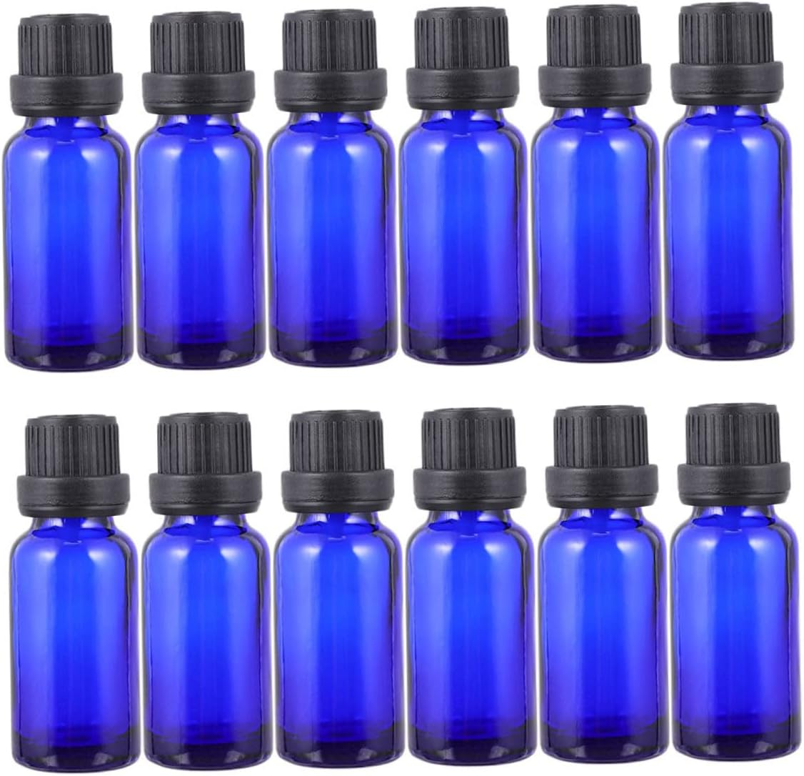 20Pcs Convenient Essential Oil Sample Bottles Glass Orifice Bottles Reducer for and Storage image number 5