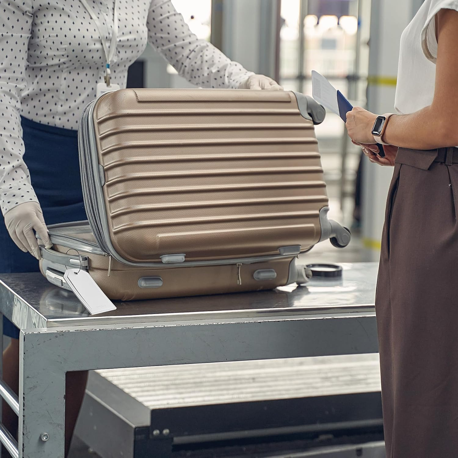 VULKIT Luggage Tags 2Pcs Travel Tags for Suitcase Backpacks Baggage, Travel Essentials & Cruise Accessories image number 4