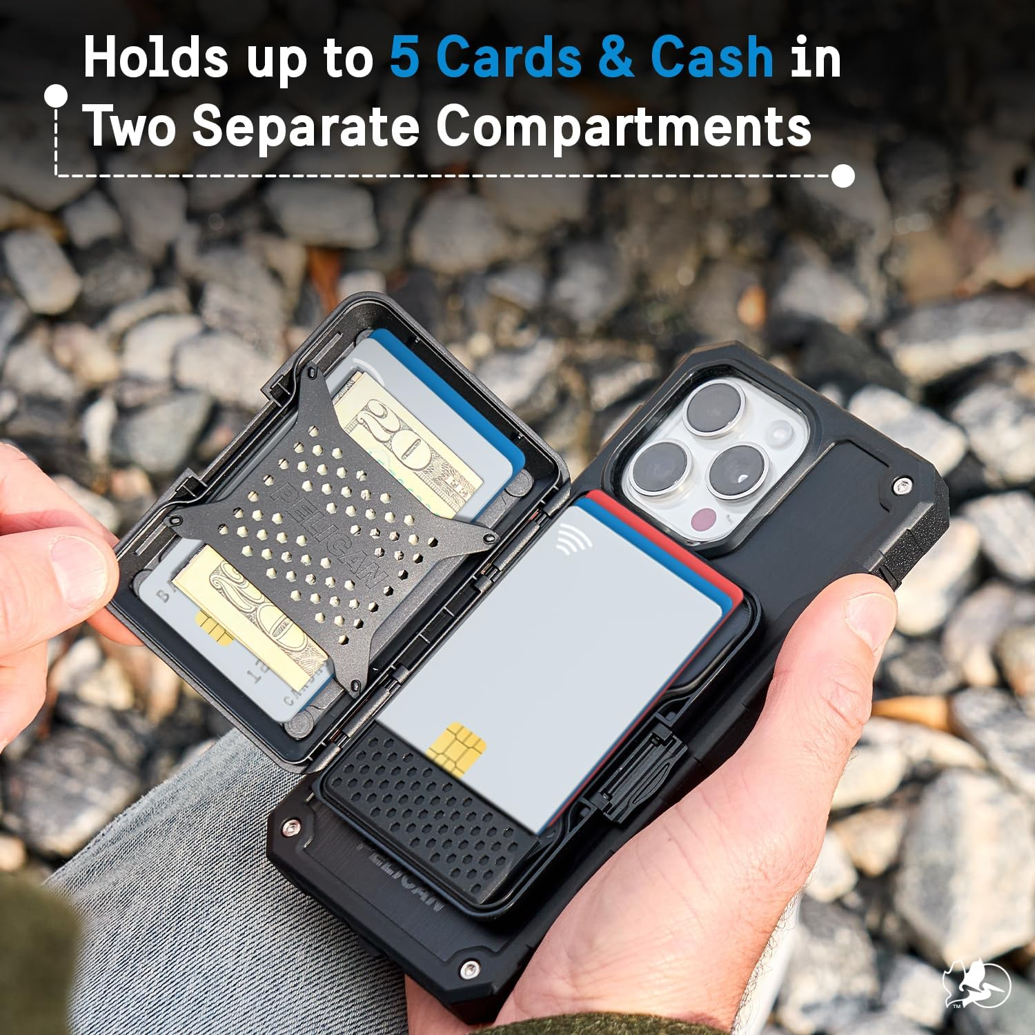 Pelican Shield RFID Blocking Wallet Magsafe image number 4