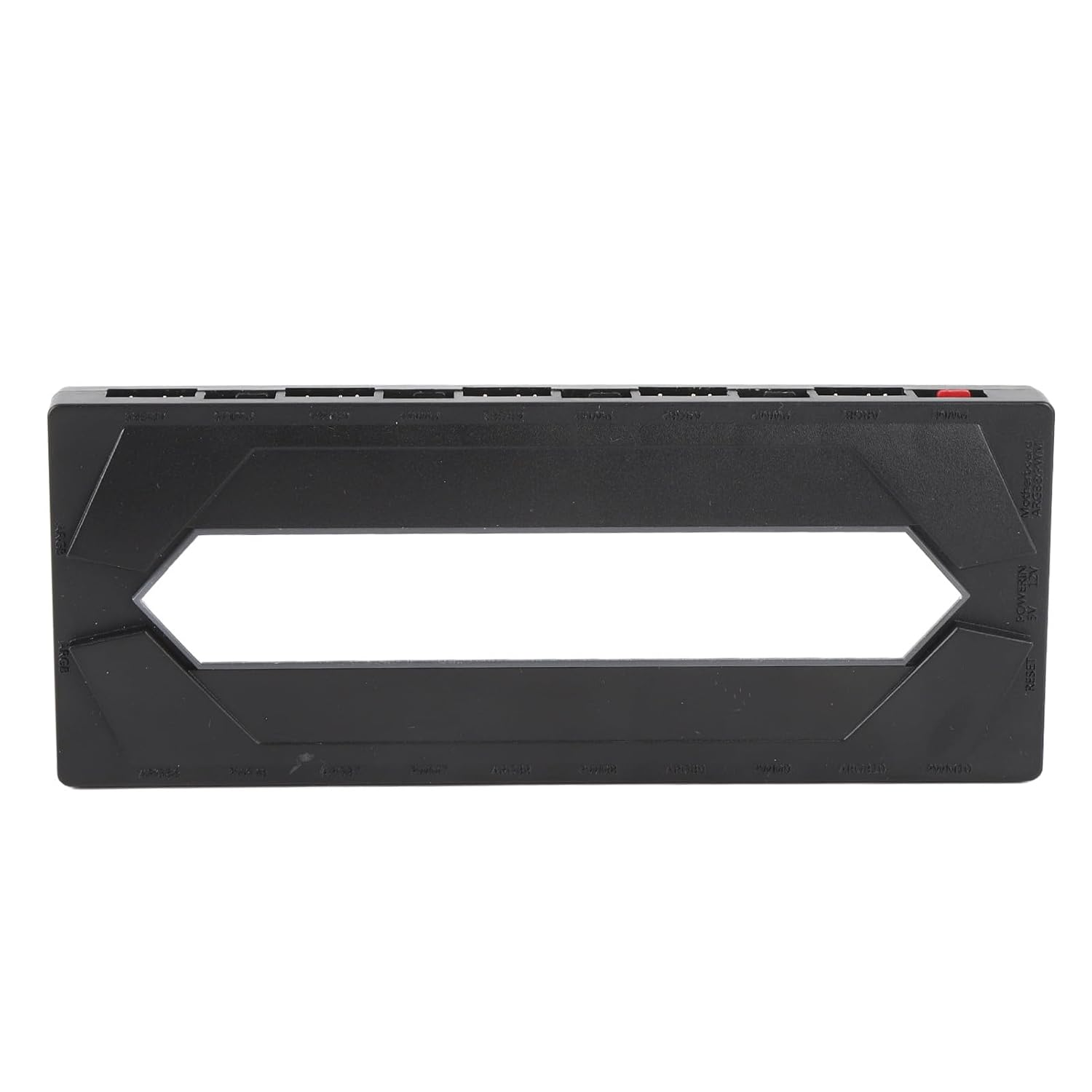 10-Port PWM Fan Hub with ARGB Splitter & Controller, 5V 3Pin Magnetic Base for PC Case Fans - 1 to 10 SATA Power Port Splitter for Gaming & Desktop Builds