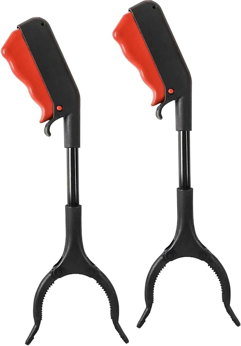 YUNYU 2Pcs Lightweight 30Cm Iron Pipe Rubbish Grabbers - Portable Grabber Tongs for Easy Rubbish Collection at Home, Balcony, Bathroom image number 3