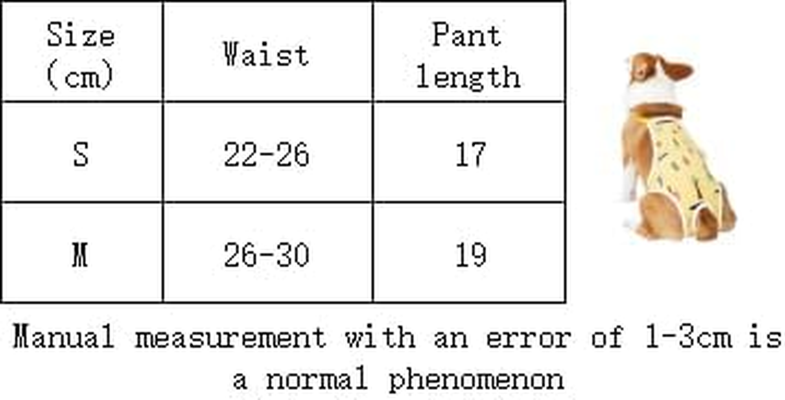 Dog Diapers Female Washable Sanitary Pantie with Adjustable Suspender, Reusable Doggie Period Panties, Pet Underwear Diaper Jumpsuits for Male Dogs in Heat, Puppy Diapers for French Bulldog (S) image number 3