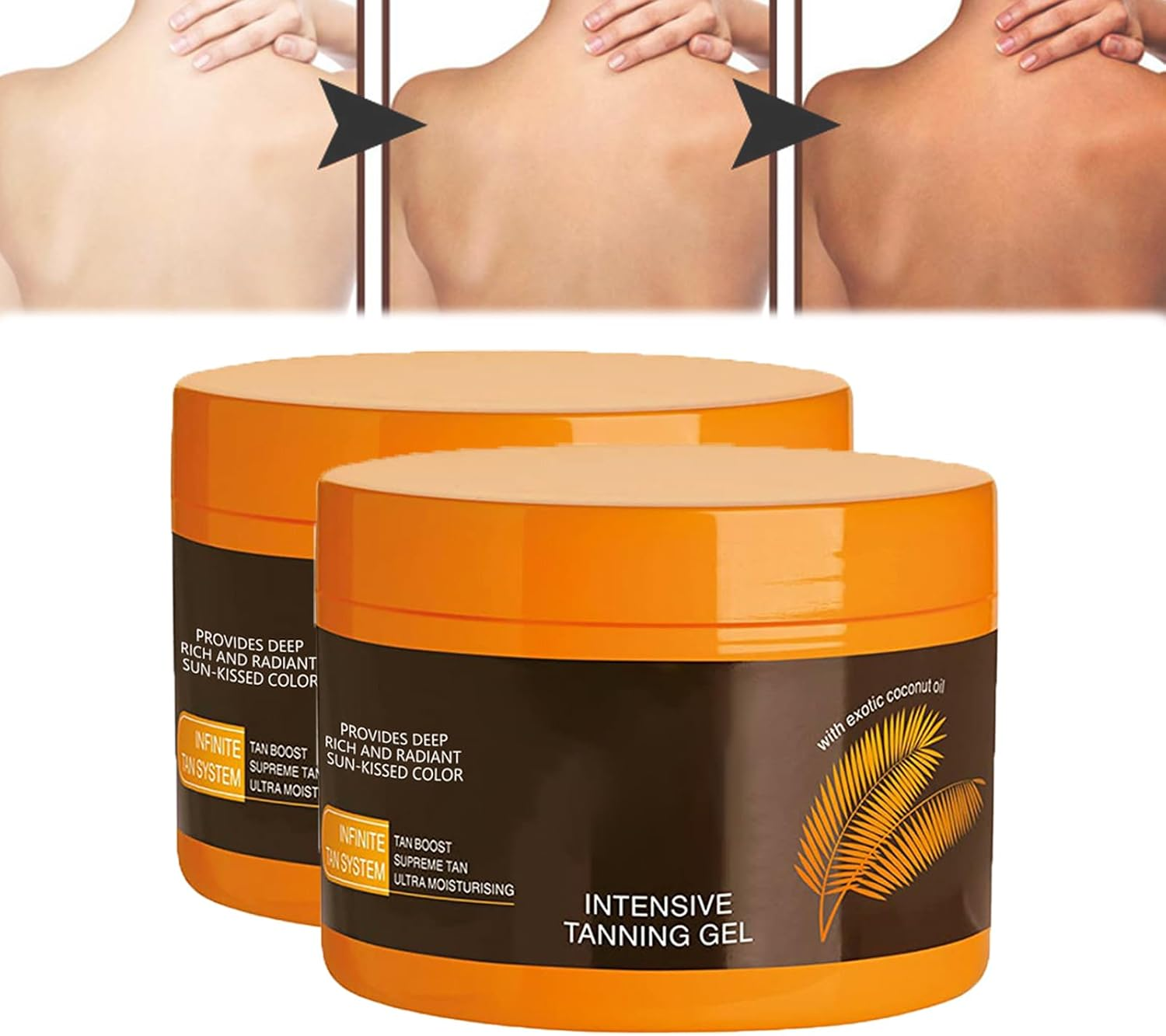 Intensive Tanning Gel, Luxury Intensive Tanning Gel, Intensive Tanning Luxe Gel, Carotene Tanning Gel, Tanning Accelerator for Outdoor Sun, Achieve a Natural Tan Skin (2) image number 6